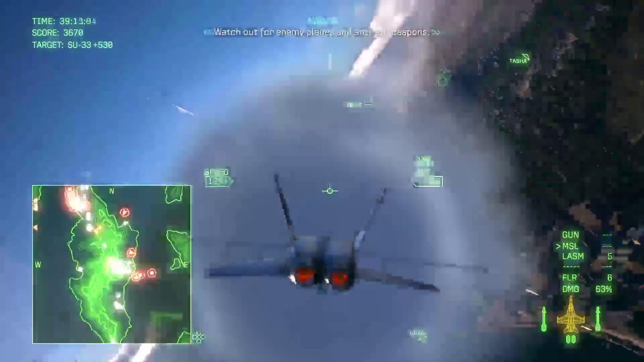 Ace Combat 8 First Launch Part Three